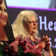 Susan Bro, mother to Heather Heyer, speaks during a memorial for her daughter at the Paramount Theater on Aug. 16, 2017, in Charlottesville, Va. (Andrew Shurtleff-Pool/Getty Images)